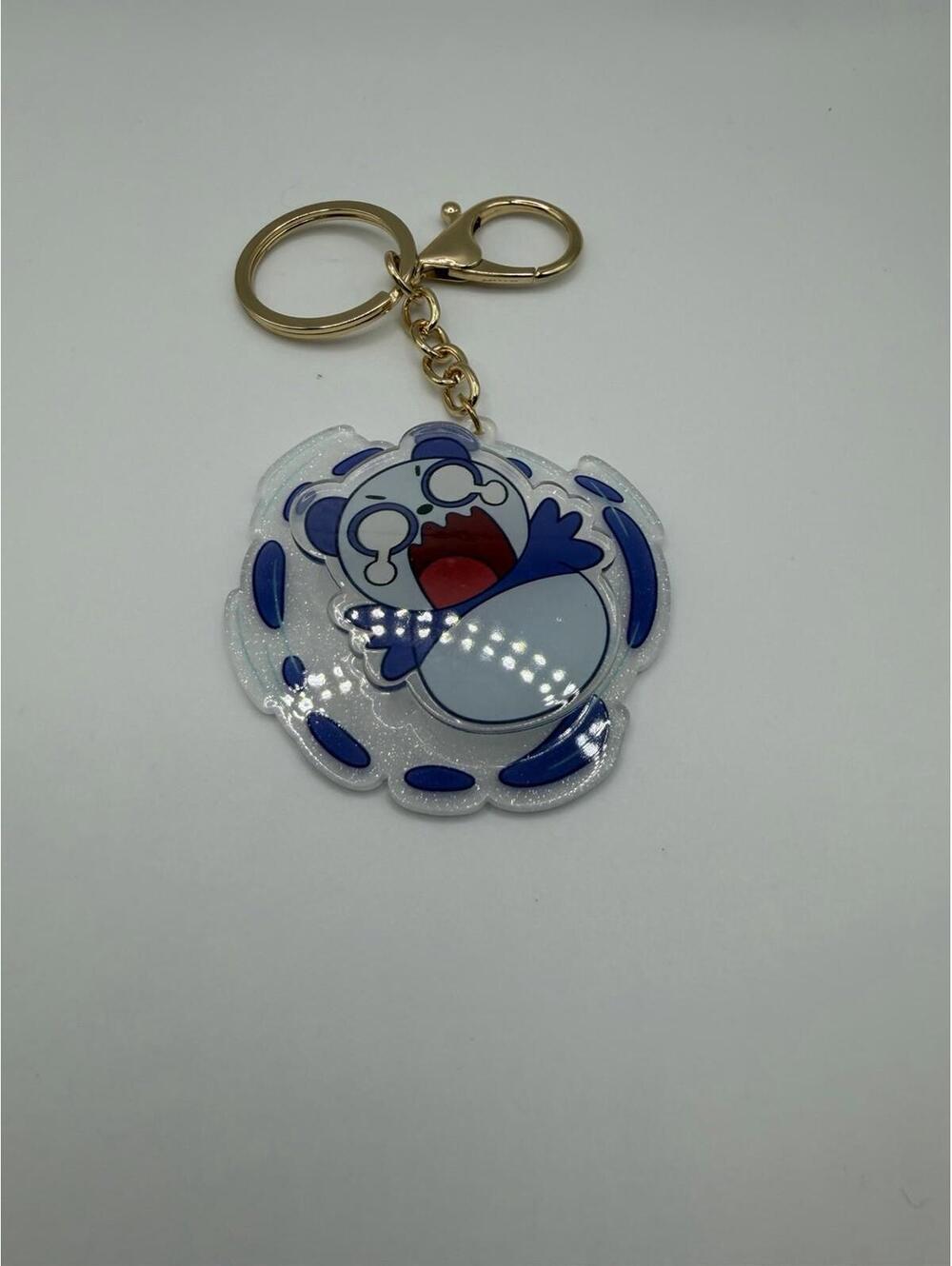 Pan pan panda We Bare Bears Acrylic Keychain Miniso Cartoon Network Spins!